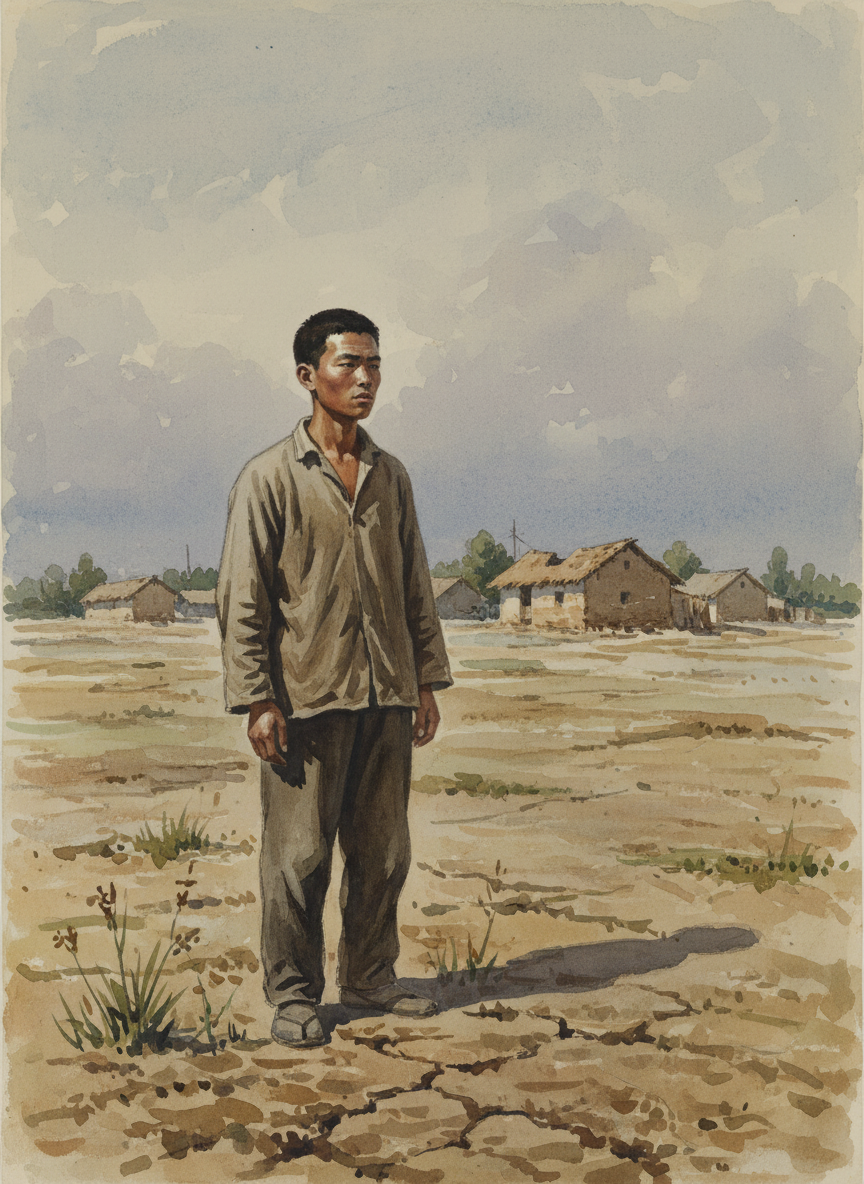 他记得抗战后，曾经跟着他父亲到盐城一带去义诊，苏北地瘠人穷，他看到当地的人，水肿疥癞，烂手烂脚，真是满目疮痍。