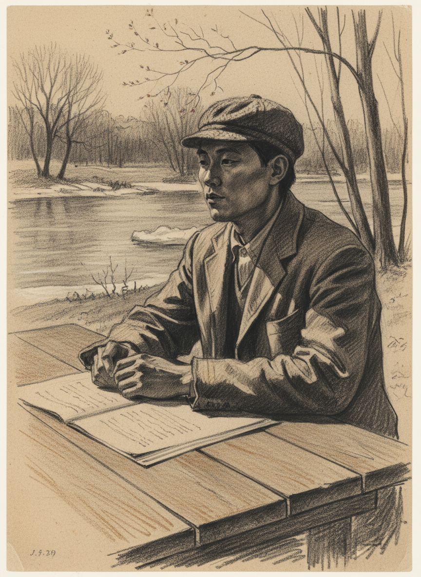 六三、六四那两年夏天,我心中搜集了许多幅纽约风情画,这些画片又慢慢转成了一系列的“纽约故事”,开头的几篇如《上摩天楼去》等并没有一个中心主题,直到六五年的一个春天,我在爱荷华河畔公园里一张桌子上,开始撰写《谪仙记》,其时春意乍暖,爱荷华河中的冰块消融,凘凘而下,枝头芽叶初露新绿,万物欣欣复苏之际,而我写的却是一则女主角飘流到威尼斯投水自尽的悲怆故事。