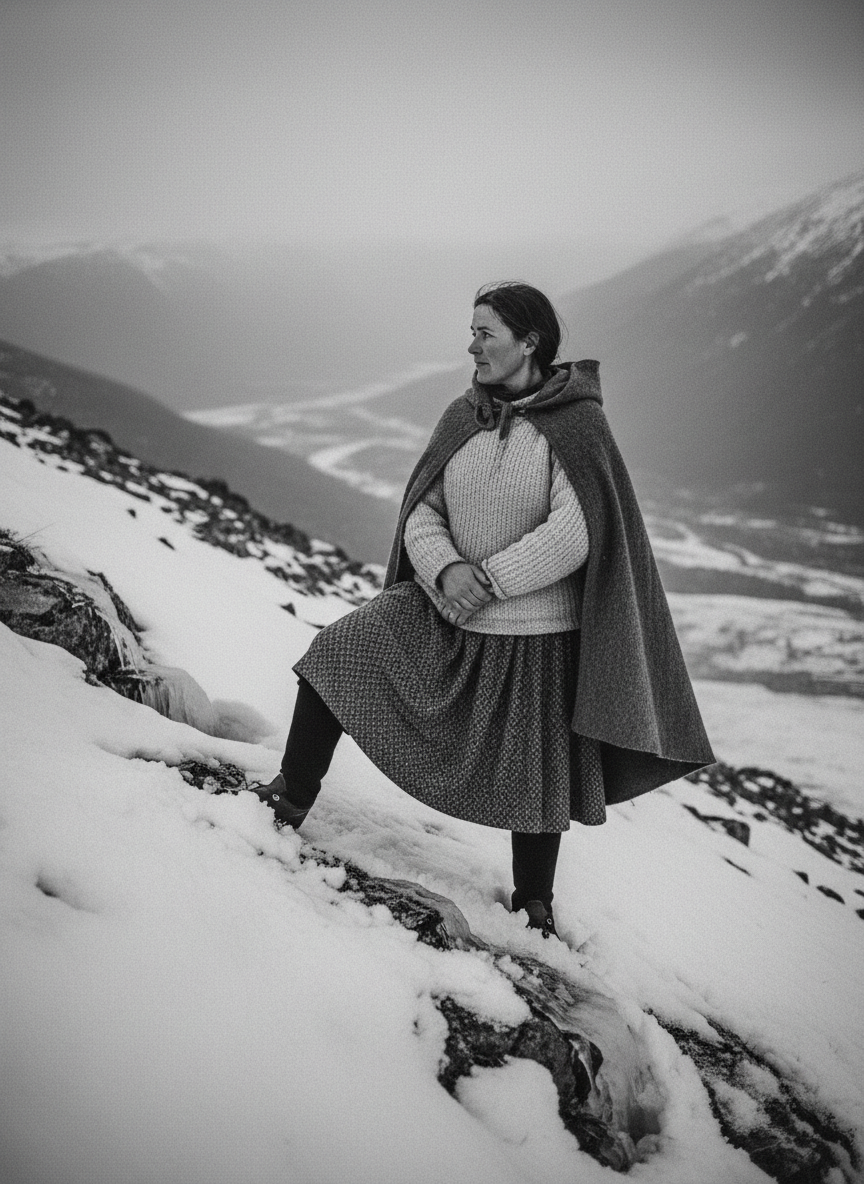 She emerged each year when the snows began to melt, facing south, watching the buffalo return to the valley.