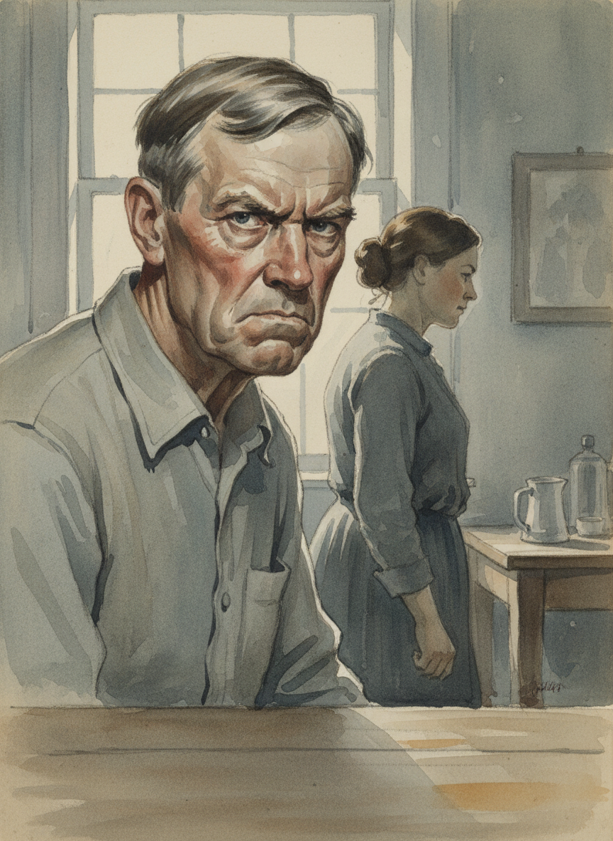 I imagined my father’s face, his dark eyes shrinking, his mouth clamping into a frown as he turned to my mother.