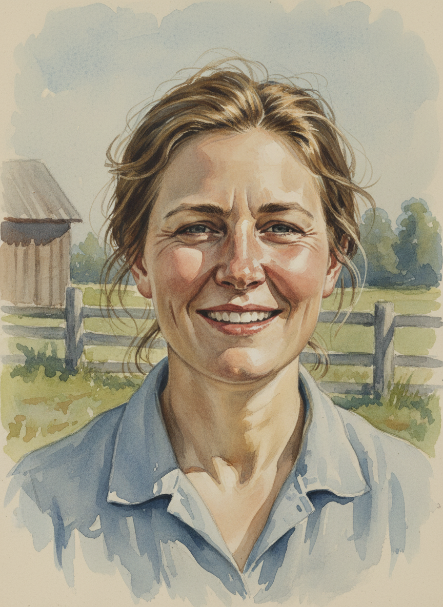 I was anxious and slept badly, but when Mother came home the next morning, hair deranged and dark circles under her eyes, her lips were parted in a wide smile.