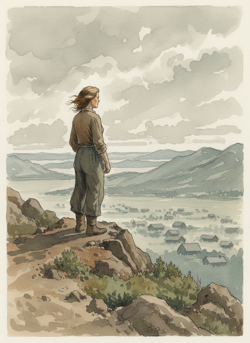 I’ve often imagined the moment when Gene took Faye to the top of Buck’s Peak and