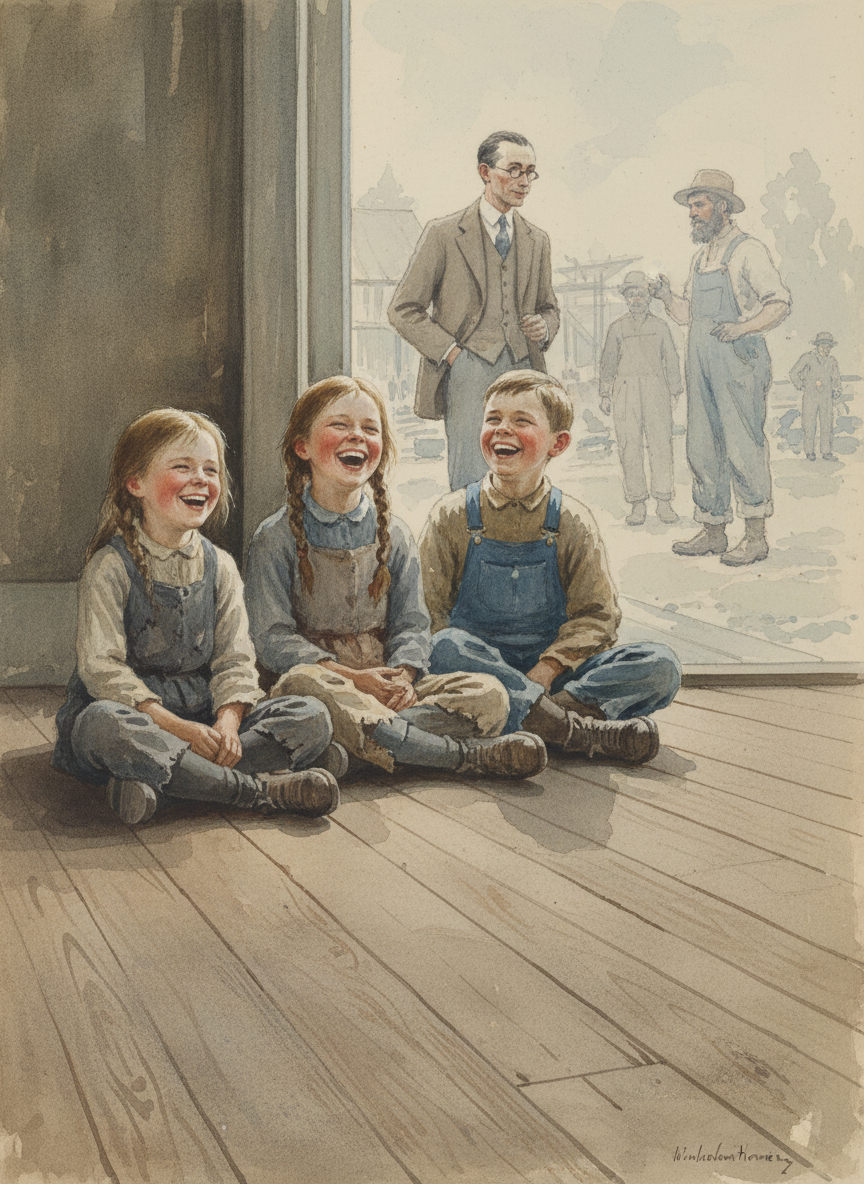 We’d cackle until our ribs hurt, imagining our prim, professorial uncle meeting Dad’s unruly crew.