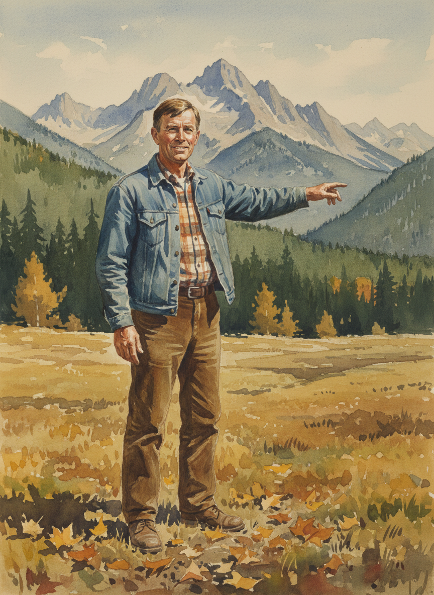 A few months earlier, when crisp leaves had begun slipping to the ground, signaling the end of summer, Dad had been in high spirits.