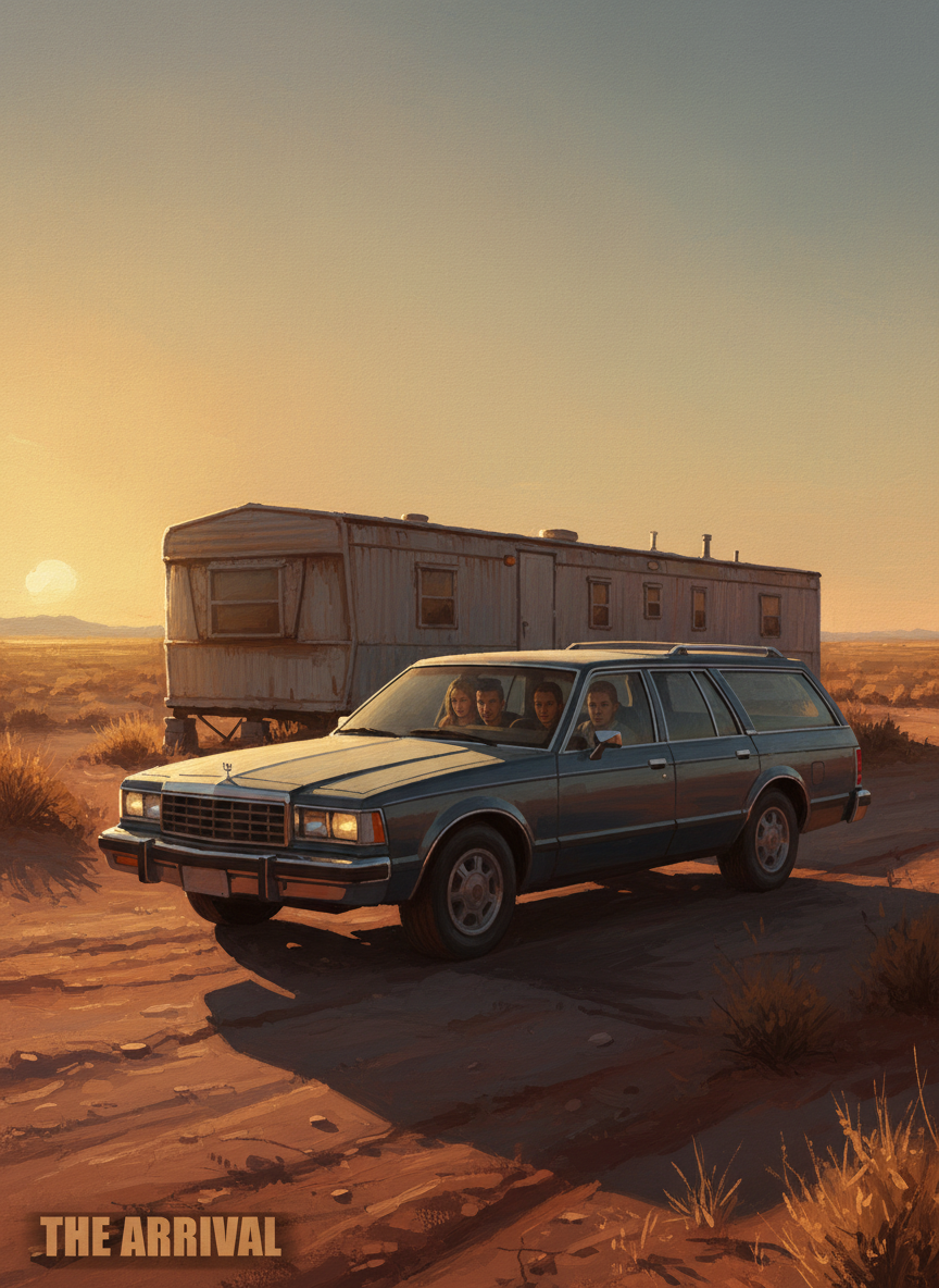 So we piled into the station wagon and drove for twelve hours, winding through canyons and speeding over dark freeways, until we arrived at the mobile home in the parched Arizona desert where my grandparents were waiting out the winter.