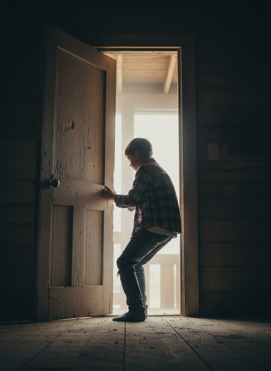 I remembered all the times I’d seen one of my brothers burst through the back door, howling, pinching some part of his body that was gashed or squashed or broken or burned.
