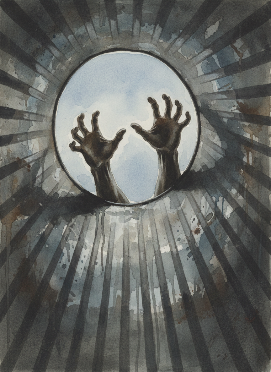 I flailed my arms, willing them to seize something that wasn’t plunging downward.