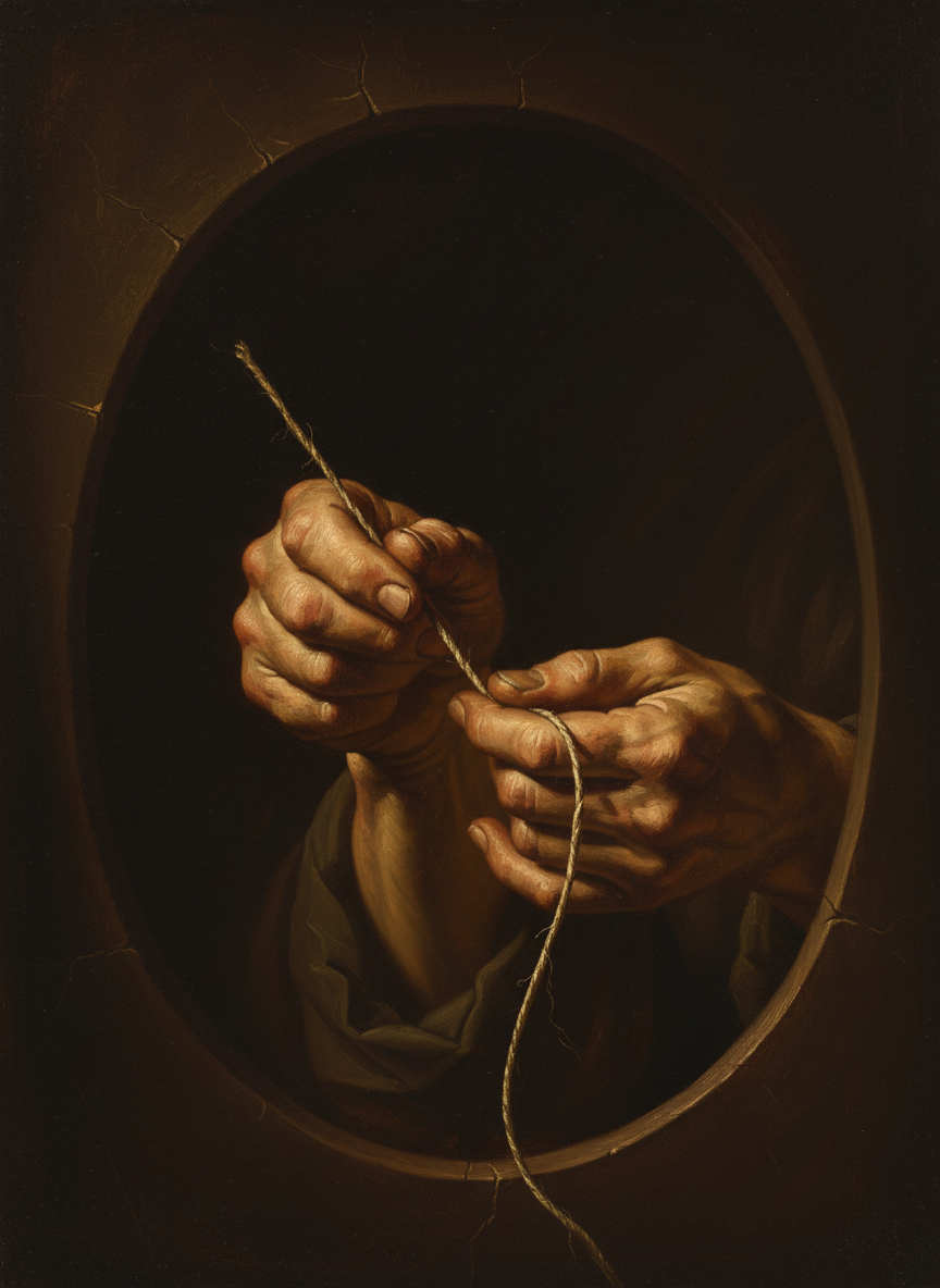 I call. The first thing Richard remembers is the twine, which, true to his nature, he refers to as a “baling implement.”
