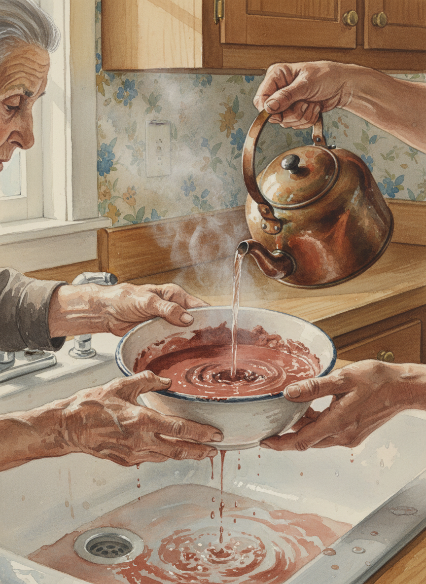 Mother had brought some with her, hoping Grandma would ask, and Grandma tried them—foot soaks in red clay, cups of bitter parsley tea, tinctures of horsetail and hydrangea.