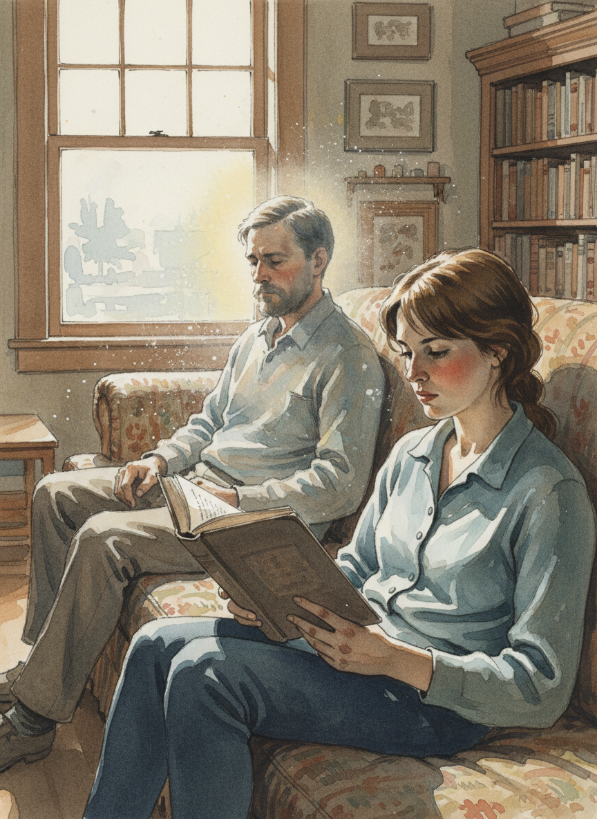 I don’t know what I saw—what creature I conjured from that violent, compassionate act—but I think it was my father, or perhaps my father as I wished he were, some longed-for defender, some fanciful champion, one who wouldn’t fling me into a storm, and who, if I was hurt, would make me whole.