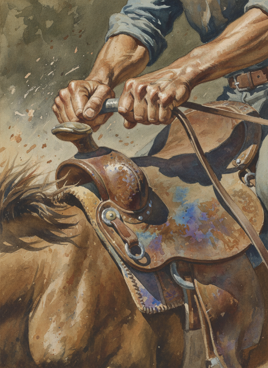 They had saved me before, guiding my movements on a dozen bucking horses, telling me when to cling to the saddle and when to pitch myself clear of pounding hooves.