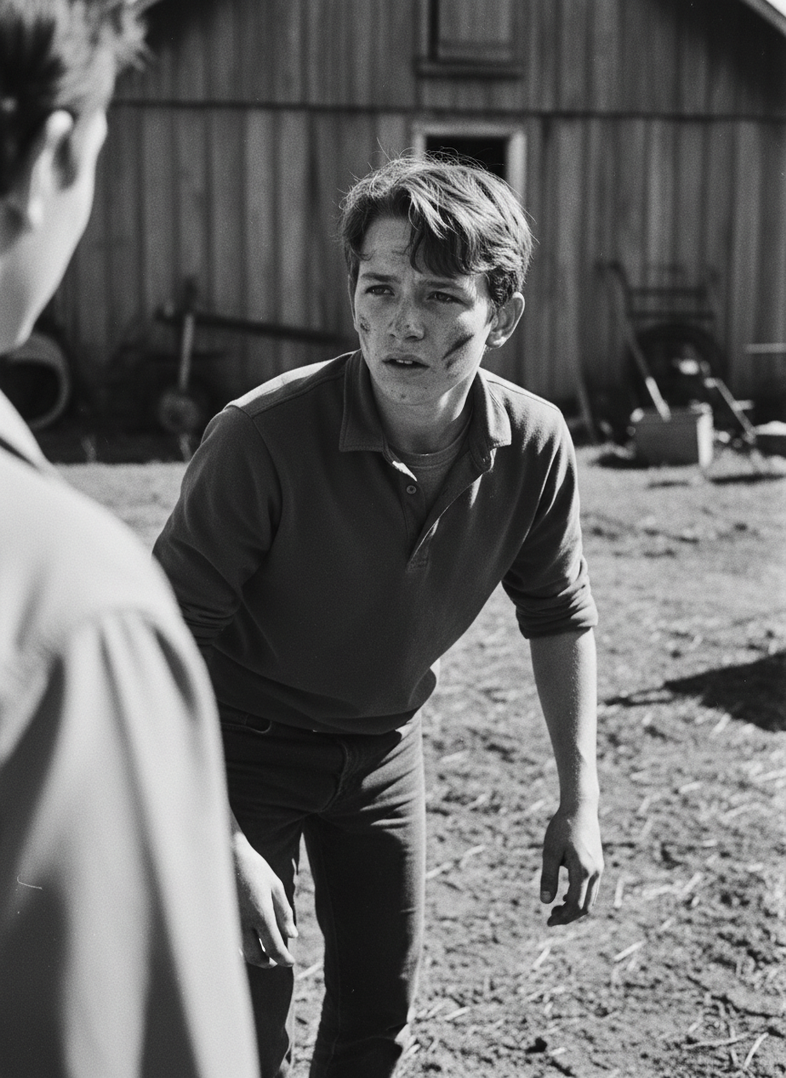He eyed Shawn, inching forward as if approaching a rattlesnake.