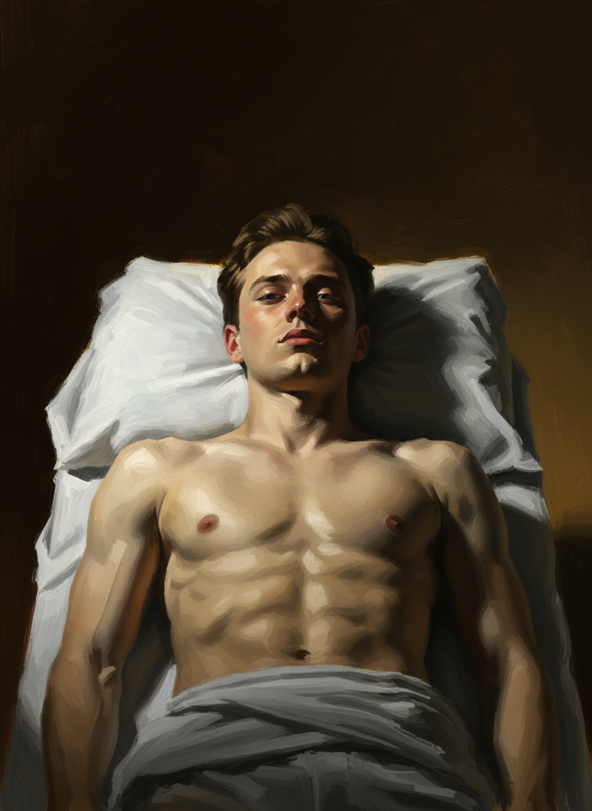 I imagined Shawn on a white gurney, the life leaking out of him.