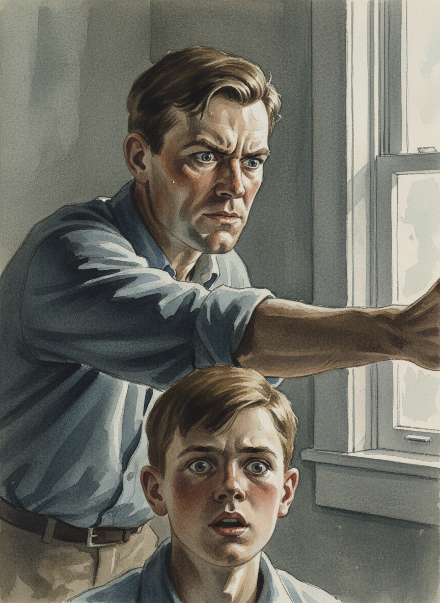 I’d never seen anyone yell at my father like that, and I was astonished by, then afraid of, the change it wrought in his features.