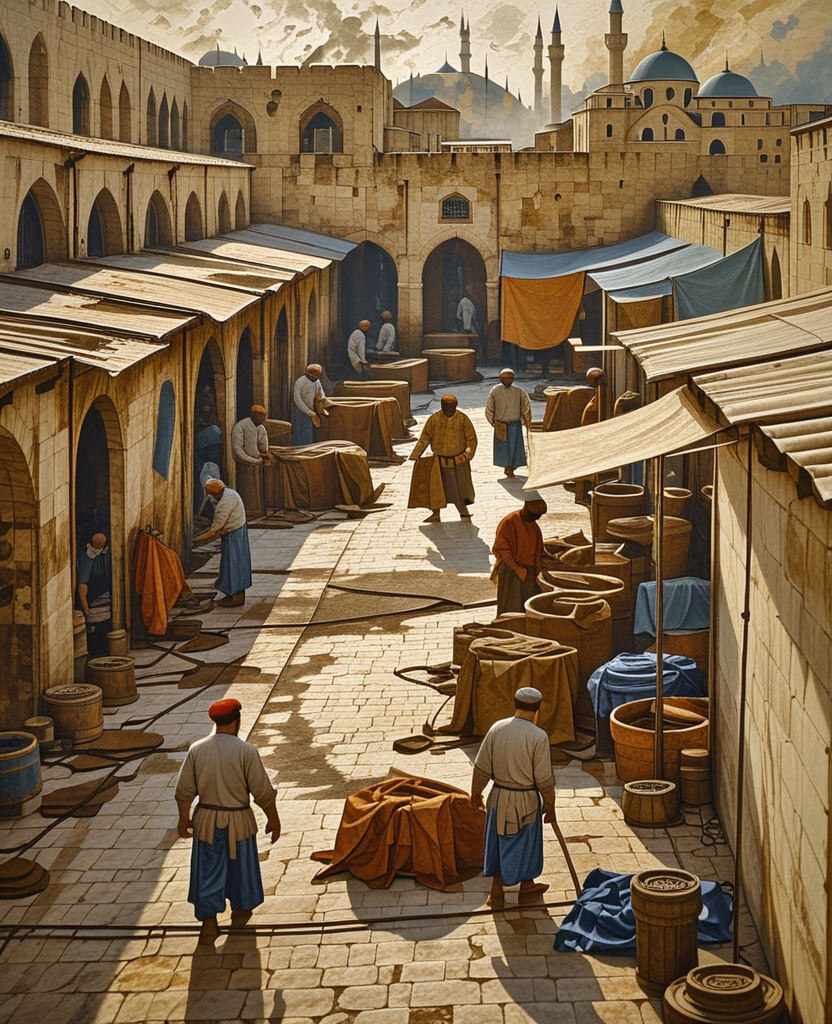 Under the shadow of the walls, there were tanneries and the bustling slaughterhouses that served the Greek butchers of Eyüp.