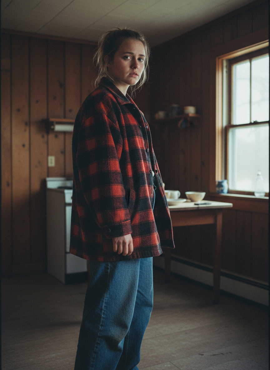 Shannon surveyed me with frank disappointment, taking in my baggy flannel coat and oversized men’s jeans.