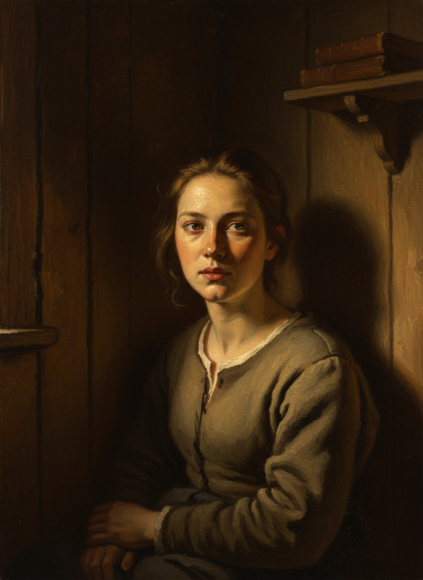 I was pleased by the familiarity of the arrangement: me, pressed into the corner, away from the other children, a precise reproduction of every Sunday school lesson from my childhood.