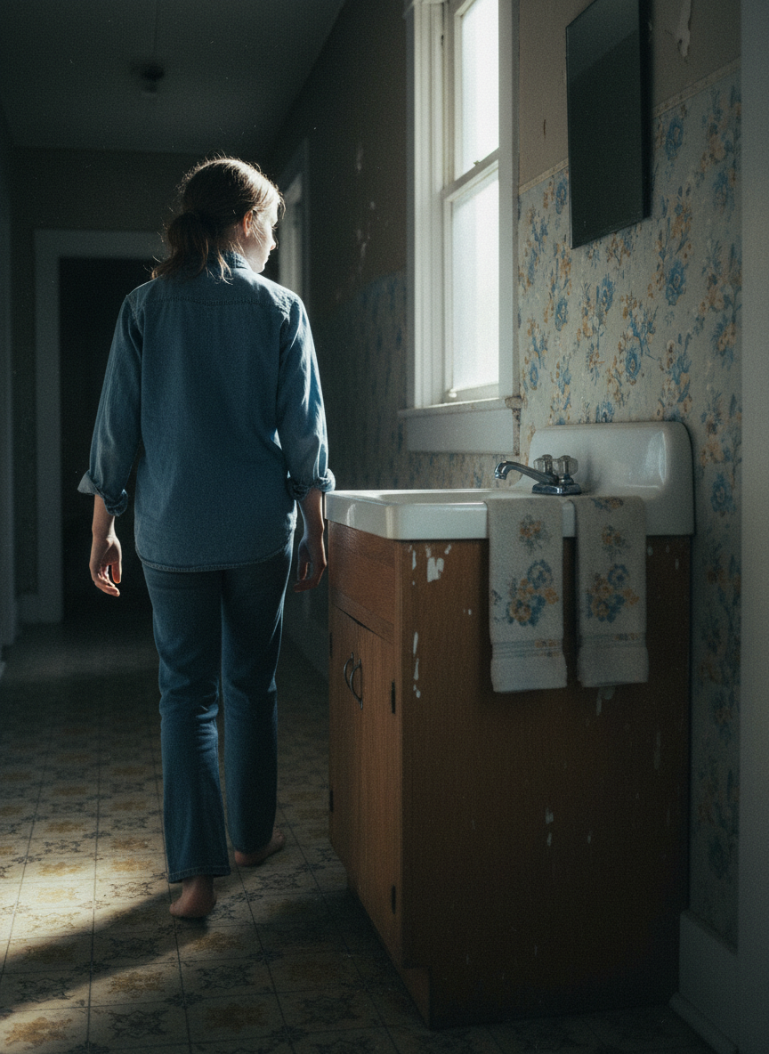 When I left the bathroom in the morning, I marched right past the hallway sink where Shannon and Mary always—always—washed their hands.