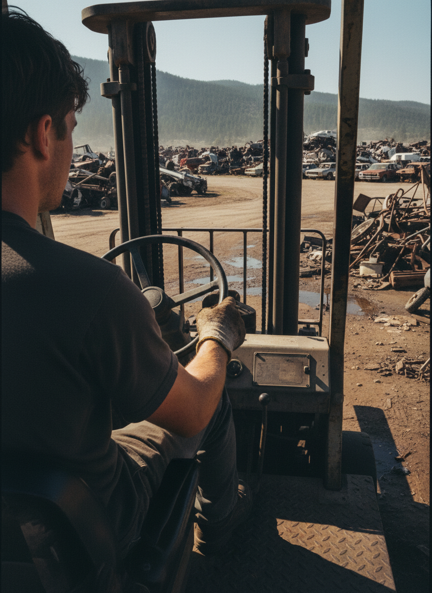 I could not have articulated this, not as I sweated through those searing afternoons in the forklift.