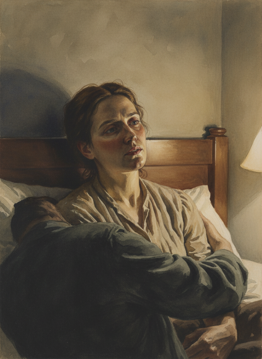 She wrapped me in her arms so tight I felt cocooned.