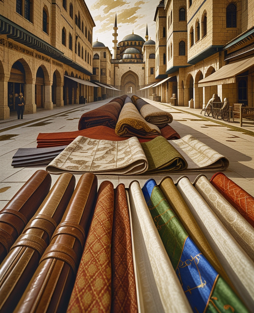 I’ve wandered through Istanbul in belts made of camel leather, jacket linings made from checkered Egyptian cloth, in the thick fabric of shoe lining and in the hidden corners of multicolored shalwars.