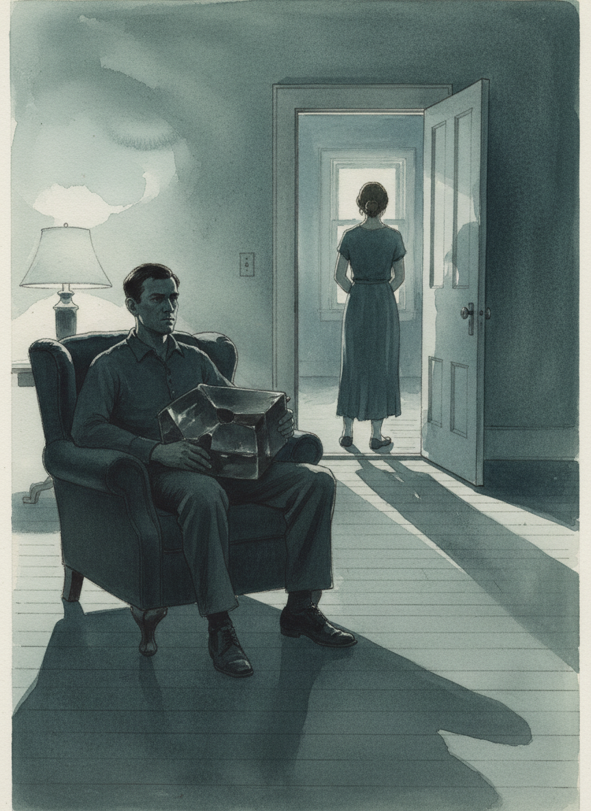 He never asked why I’d been sneaking into my own house at three in the morning, and I never asked who he’d been waiting for, sitting up in the middle of the night, with a loaded pistol.