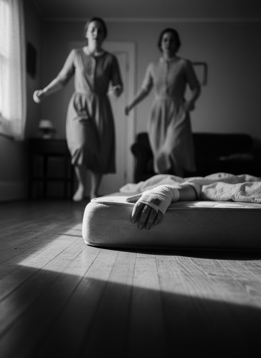 I awoke several times to gasps and flights of movements and murmurs that it had happened again, he’d stopped breathing.