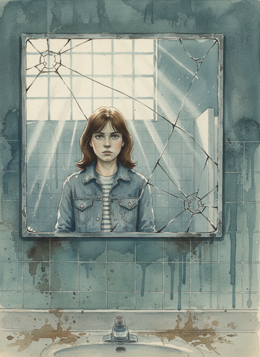 No matter how deeply I interred the memories, how tightly I shut my eyes against them, when I thought of my self, the images that came to mind were of that girl, in the bathroom, in the parking lot.