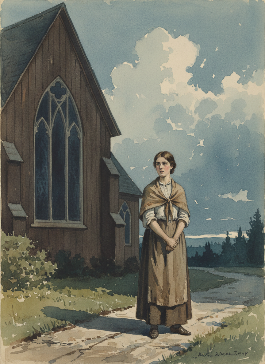 It was the last thing he said to me before he walked away, leaving me rooted, astonished, beside that grand chapel.