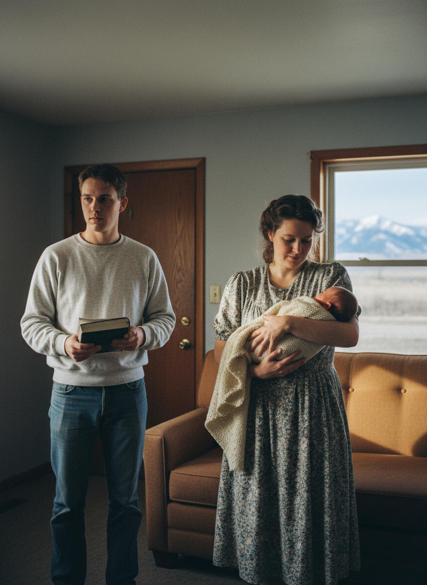 He’d come home for Christmas, and he’d brought his wife, Kami, and their one-month-old son, Donavan.