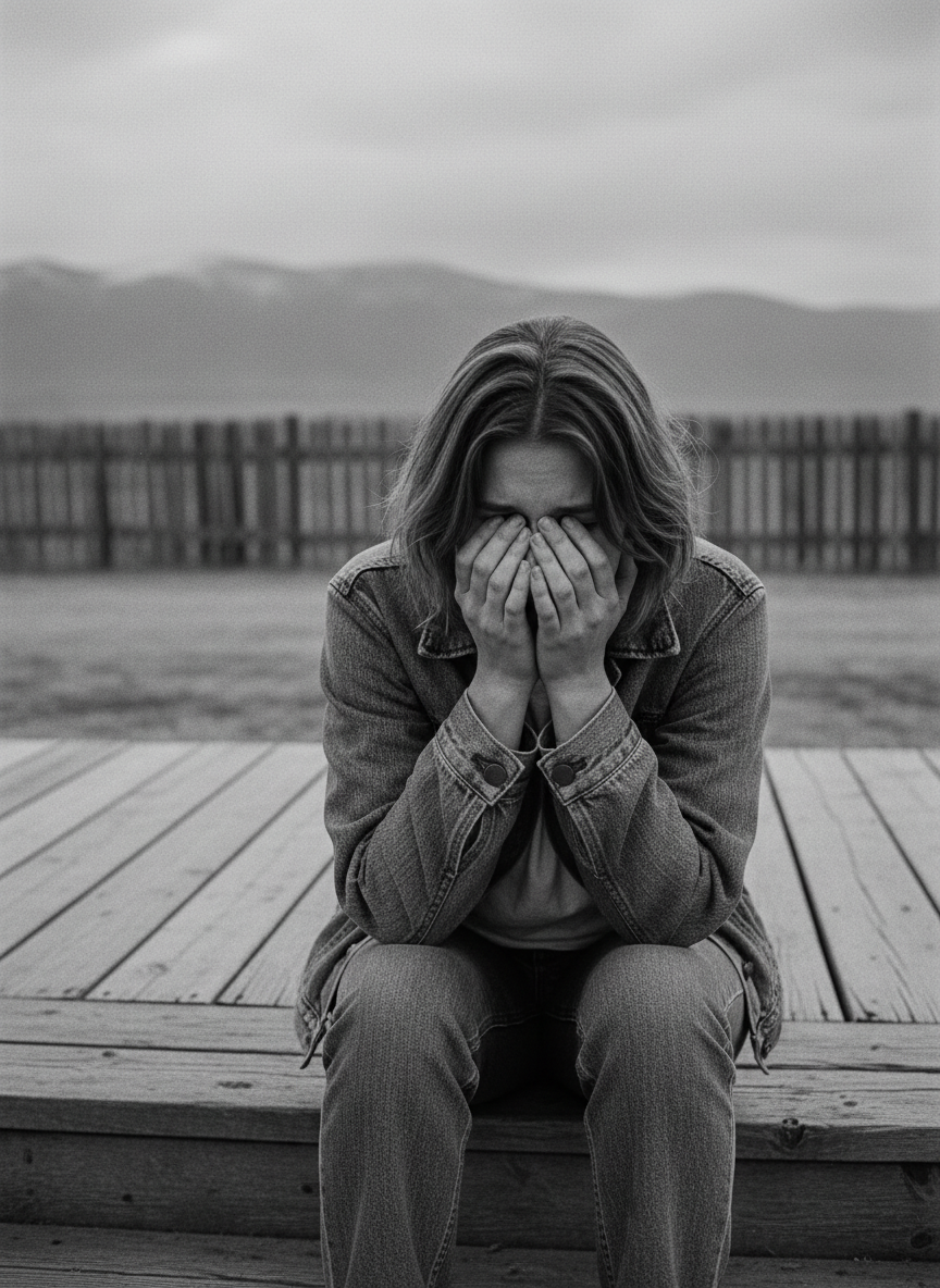 I waited for her to catch her breath, but her sobs only grew more desperate.