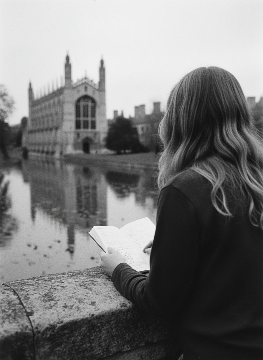 I remember the river, which was calm; I remember the slow drift of autumn leaves resting on the glassy surface.