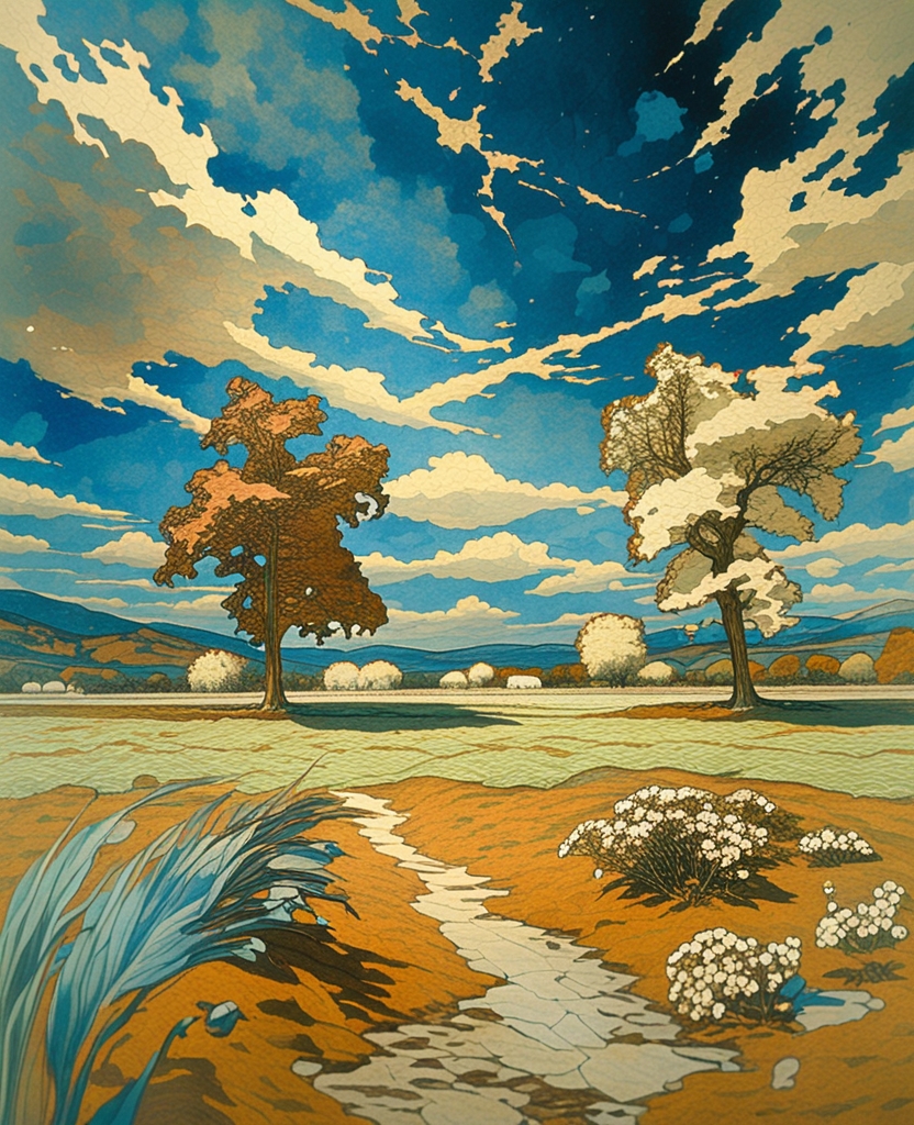 A strong wind had begun to blow, though the sky was clear.