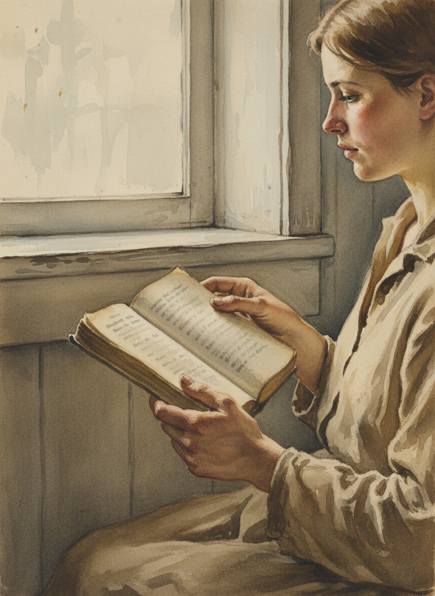 But hers or not, those words, which had so comforted and healed me, were hollow.