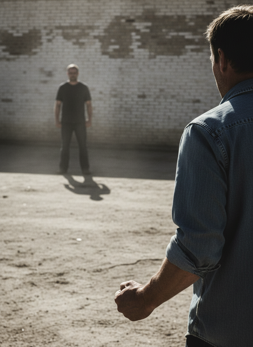 “Well, the last time I saw your brother,” he would say, emphasizing this last word as if he were spitting on it, “he had both hands wrapped around my cousin’s neck, and he was smashing her head into a brick wall.