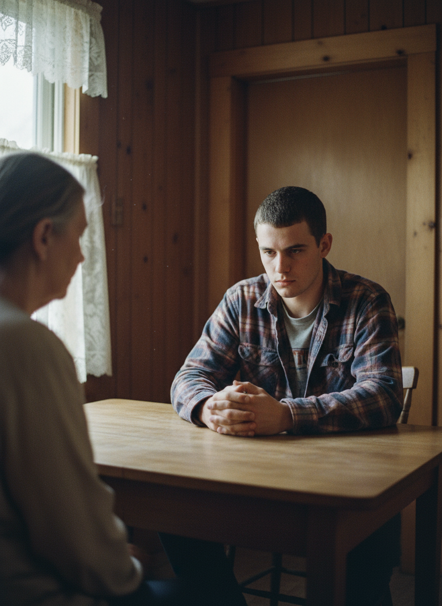 I asked what he’d done after graduating from college and there was a strained silence.