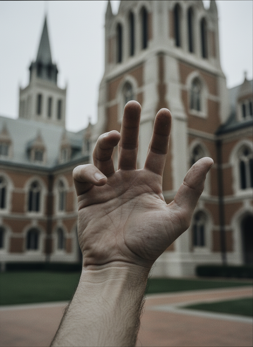 His right hand, which he often raised to point at some feature or other, was knotted and twisted, and when I gazed at it, set against Harvard’s antediluvian steeples and columns, it seemed to me the claw of some mythical creature.