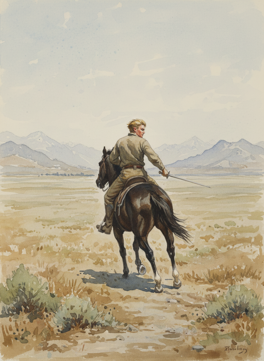 When I reflect on that moment now, the image blurs, reconstituting itself into that of a zealous knight astride a steed, charging into an imaginary battle, striking at shadows, hacking into thin air.